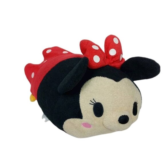 Disney Tsum Tsum Minnie Mouse Large Plush Stuffed Animal 12.5" - Picture 1 of 7